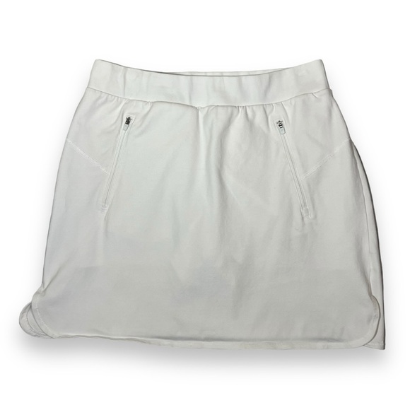 T by Talbots Women’s Everyday Stretch Skort White Size Medium - Picture 1 of 10